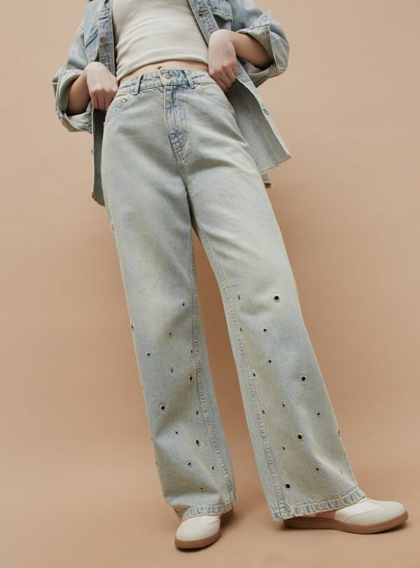 GINGER Washed Denim Shirt - Image 4
