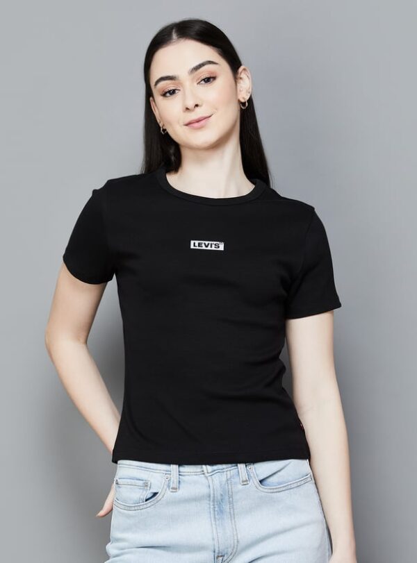 Logo Printed T-shirt - Image 4