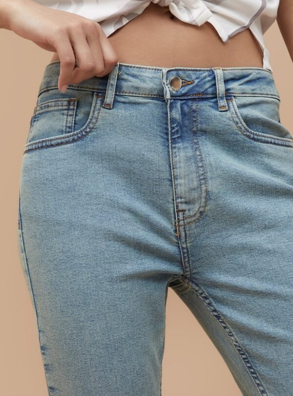GINGER Washed Skinny Fit High Rise Jeans - Image 2