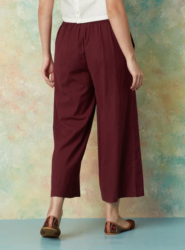 BIBA Solid Palazzos - Image 5